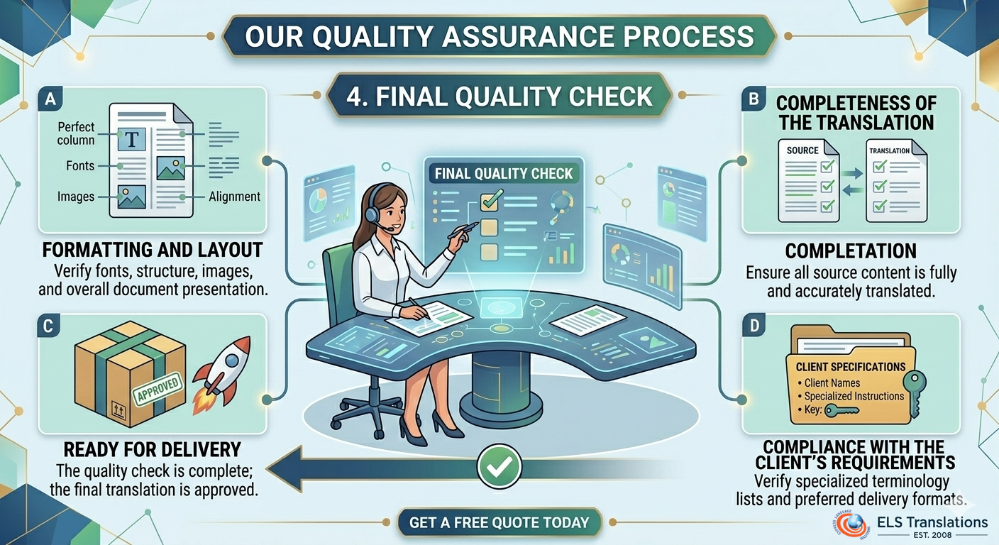 Step Final quality check 4